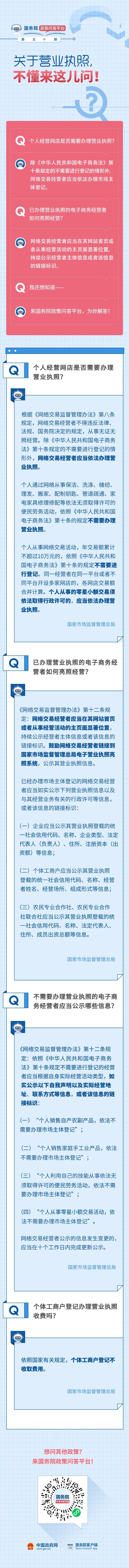 个人经营网店是否需要办理营业执照？